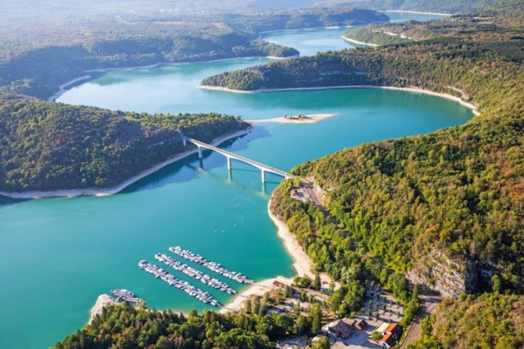 Studio Aux Granges Du Vilaret Lägenhet Clairvaux-les-Lacs Exteriör bild