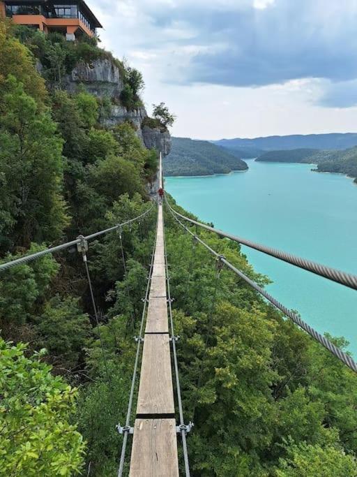 Studio Aux Granges Du Vilaret Lägenhet Clairvaux-les-Lacs Exteriör bild