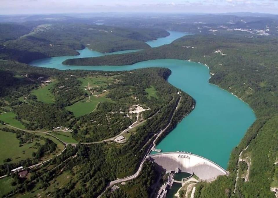 Studio Aux Granges Du Vilaret Lägenhet Clairvaux-les-Lacs Exteriör bild
